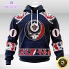 customized nhl winnipeg jets hoodie special grateful dead skull 3d unisex hoodie