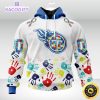 nfl autism hoodie tennessee titans special autism awareness design 3d unisex hoodie