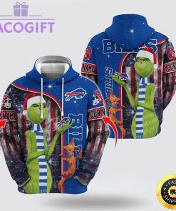 nfl buffalo bills hoodie grinch custom 3d hoodie trending shirt