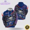 nfl buffalo bills hoodie jack skellington custom name football 3d hoodie