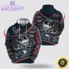 nfl houston texans hoodie jack skellington custom name football 3d hoodie