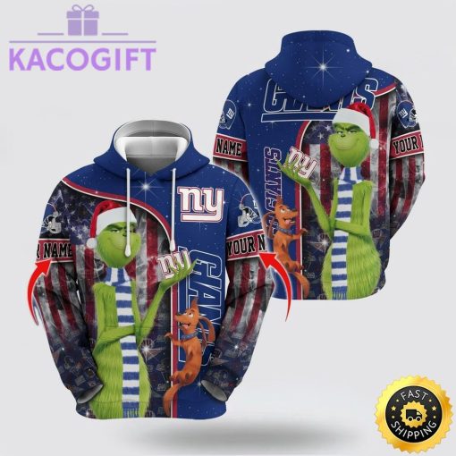 nfl new york giants hoodie grinch custom 3d hoodie trending shirt