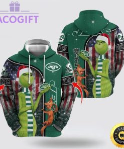 nfl new york jets hoodie grinch custom 3d hoodie trending shirt