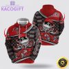 nfl tampa bay buccaneers hoodie jack skellington custom name football 3d hoodie