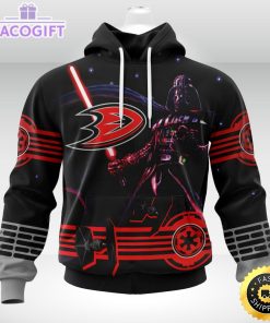 nhl anaheim ducks hoodie specialized darth vader version jersey 3d unisex hoodie