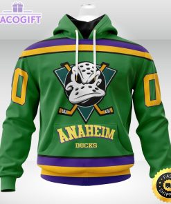 nhl anaheim ducks hoodie specialized design x the mighty ducks 3d unisex hoodie