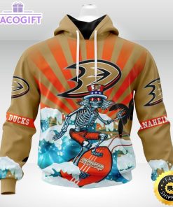 nhl anaheim ducks hoodie specialized kits for the grateful dead 3d unisex hoodie