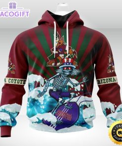 nhl arizona coyotes hoodie specialized kits for the grateful dead 3d unisex hoodie