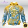 nhl boston bruins 3d hoodie mighty warrior fearless against childhood cancers