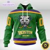 nhl boston bruins hoodie specialized design x the mighty ducks 3d unisex hoodie