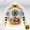 nhl boston bruins special paw patrol 3d unisex hoodie unisex hoodie 2