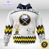 nhl buffalo sabres 3d unisex hoodie special snoopy design unisex hoodie 1