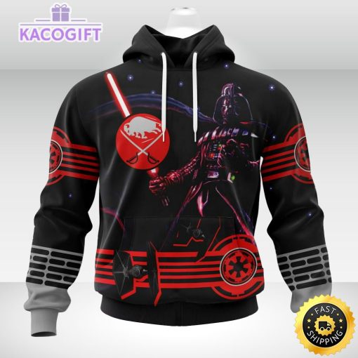 nhl buffalo sabres hoodie specialized darth vader version jersey 3d unisex hoodie 1