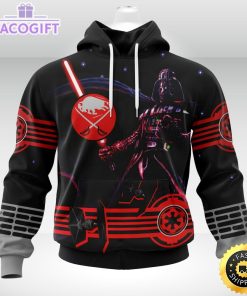 nhl buffalo sabres hoodie specialized darth vader version jersey 3d unisex hoodie 2