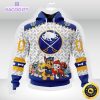 nhl buffalo sabres special paw patrol 3d unisex hoodie unisex hoodie 1