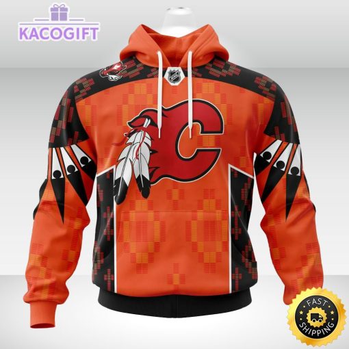 nhl calgary flames hoodie specialized design child lives matter 2023 3d unisex hoodie 2