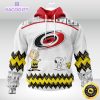 nhl carolina hurricanes 3d unisex hoodie special snoopy design unisex hoodie