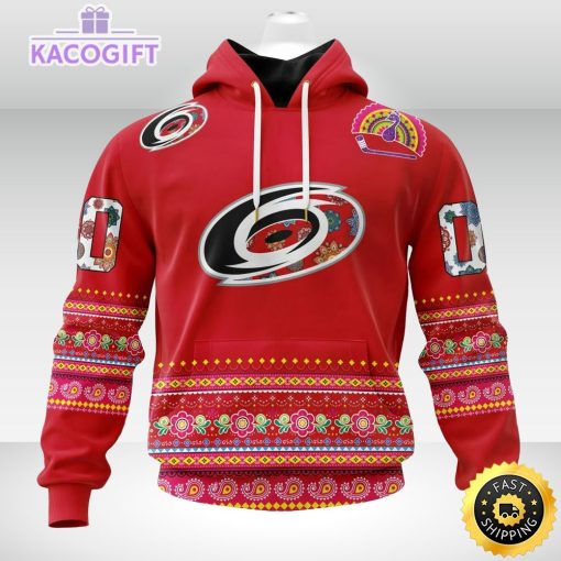 nhl carolina hurricanes hoodie jersey hockey for all diwali festival 3d unisex hoodie 1