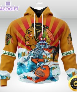 nhl chicago blackhawks hoodie specialized kits for the grateful dead 3d unisex hoodie