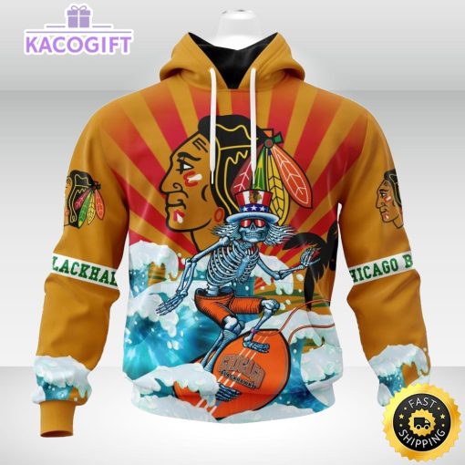 nhl chicago blackhawks hoodie specialized kits for the grateful dead 3d unisex hoodie