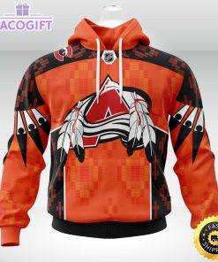 nhl colorado avalanche hoodie specialized design child lives matter 2023 3d unisex hoodie 1
