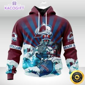 nhl colorado avalanche hoodie specialized kits for the grateful dead 3d unisex hoodie