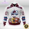 nhl colorado avalanche special paw patrol 3d unisex hoodie unisex hoodie