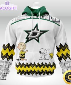 nhl dallas stars 3d unisex hoodie special snoopy design unisex hoodie 1