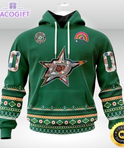 nhl dallas stars hoodie jersey hockey for all diwali festival 3d unisex hoodie 1