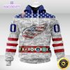 nhl detroit red wings hoodie armed forces appreciation 3d unisex hoodie 2