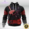 nhl detroit red wings hoodie specialized darth vader version jersey 3d unisex hoodie