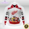 nhl detroit red wings special paw patrol 3d unisex hoodie unisex hoodie