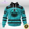 nhl edmonton oilers 3d unisex hoodie special design fight ovarian cancer 1