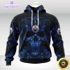 nhl edmonton oilers hoodie special design with skull art 3d unisex hoodie 1