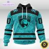 nhl florida panthers 3d unisex hoodie special design fight ovarian cancer