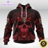 nhl florida panthers hoodie special design with skull art 3d unisex hoodie 1