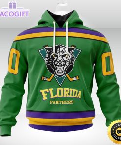 nhl florida panthers hoodie specialized design x the mighty ducks 3d unisex hoodie 1