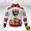 nhl florida panthers special paw patrol 3d unisex hoodie unisex hoodie