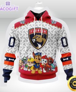 nhl florida panthers special paw patrol 3d unisex hoodie unisex hoodie 2