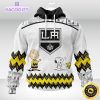 nhl los angeles kings 3d unisex hoodie special snoopy design unisex hoodie 1