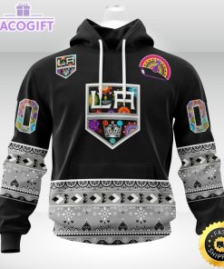 nhl los angeles kings hoodie jersey hockey for all diwali festival 3d unisex hoodie 2