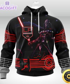 nhl los angeles kings hoodie specialized darth vader version jersey 3d unisex hoodie 1