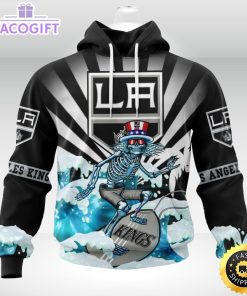 nhl los angeles kings hoodie specialized kits for the grateful dead 3d unisex hoodie