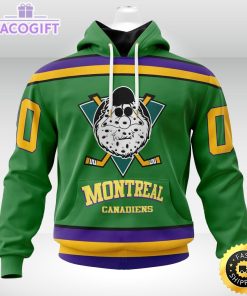 nhl montreal canadiens hoodie specialized design x the mighty ducks 3d unisex hoodie 2