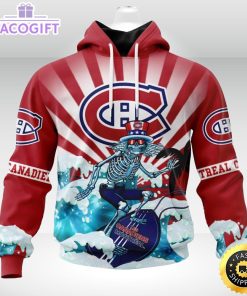 nhl montreal canadiens hoodie specialized kits for the grateful dead 3d unisex hoodie