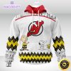 nhl new jersey devils 3d unisex hoodie special snoopy design unisex hoodie