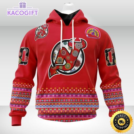 nhl new jersey devils hoodie jersey hockey for all diwali festival 3d unisex hoodie 1