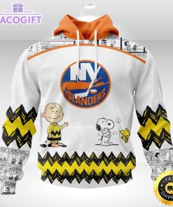 nhl new york islanders 3d unisex hoodie special snoopy design unisex hoodie 1