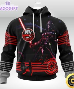 nhl new york islanders hoodie specialized darth vader version jersey 3d unisex hoodie 2