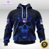 nhl new york rangers hoodie special design with skull art 3d unisex hoodie
